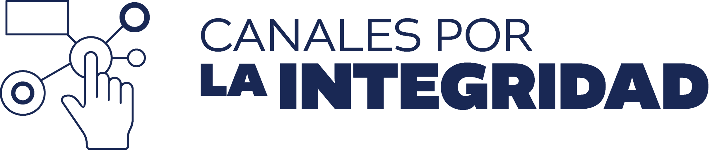 Canales por la integridad blue